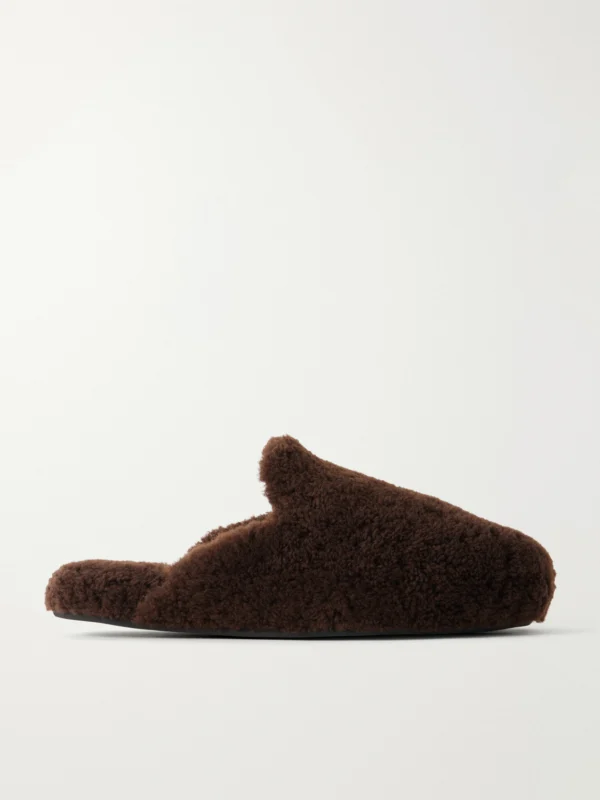 Tekla Shearling Slippers