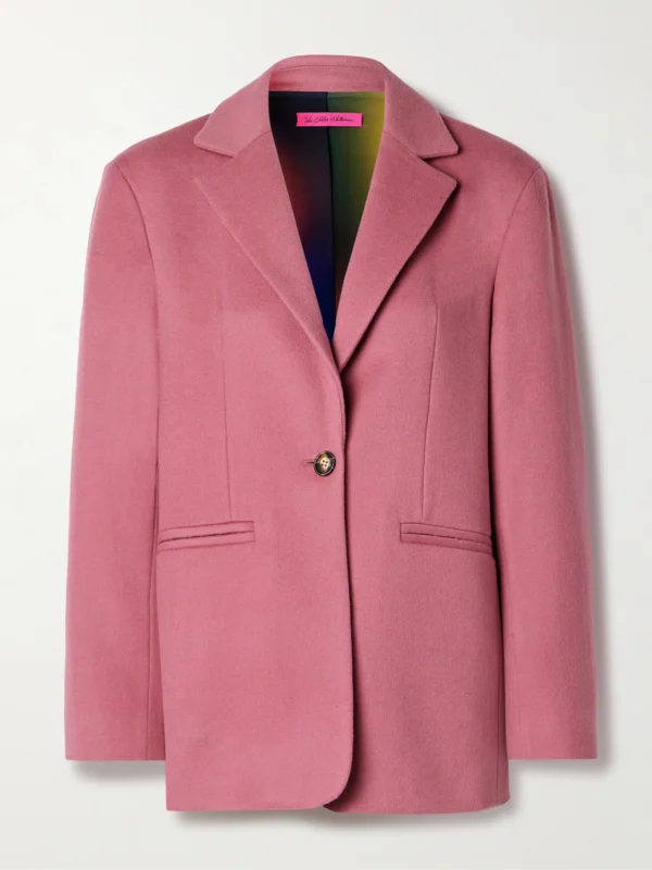 The Elder Statesman Cashmere and Wool-blend Blazer