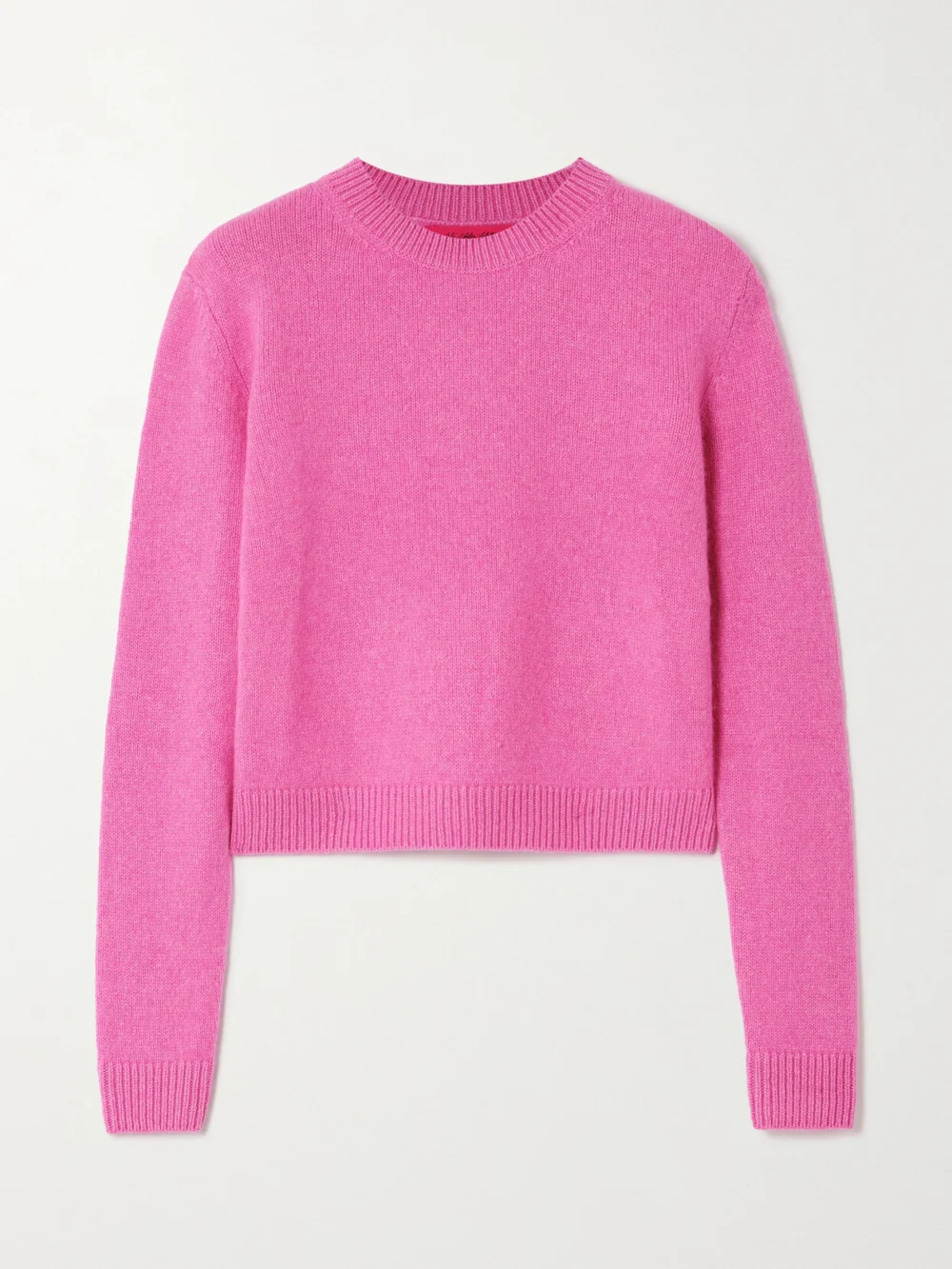 The Elder Statesman Cashmere Sweater in pink