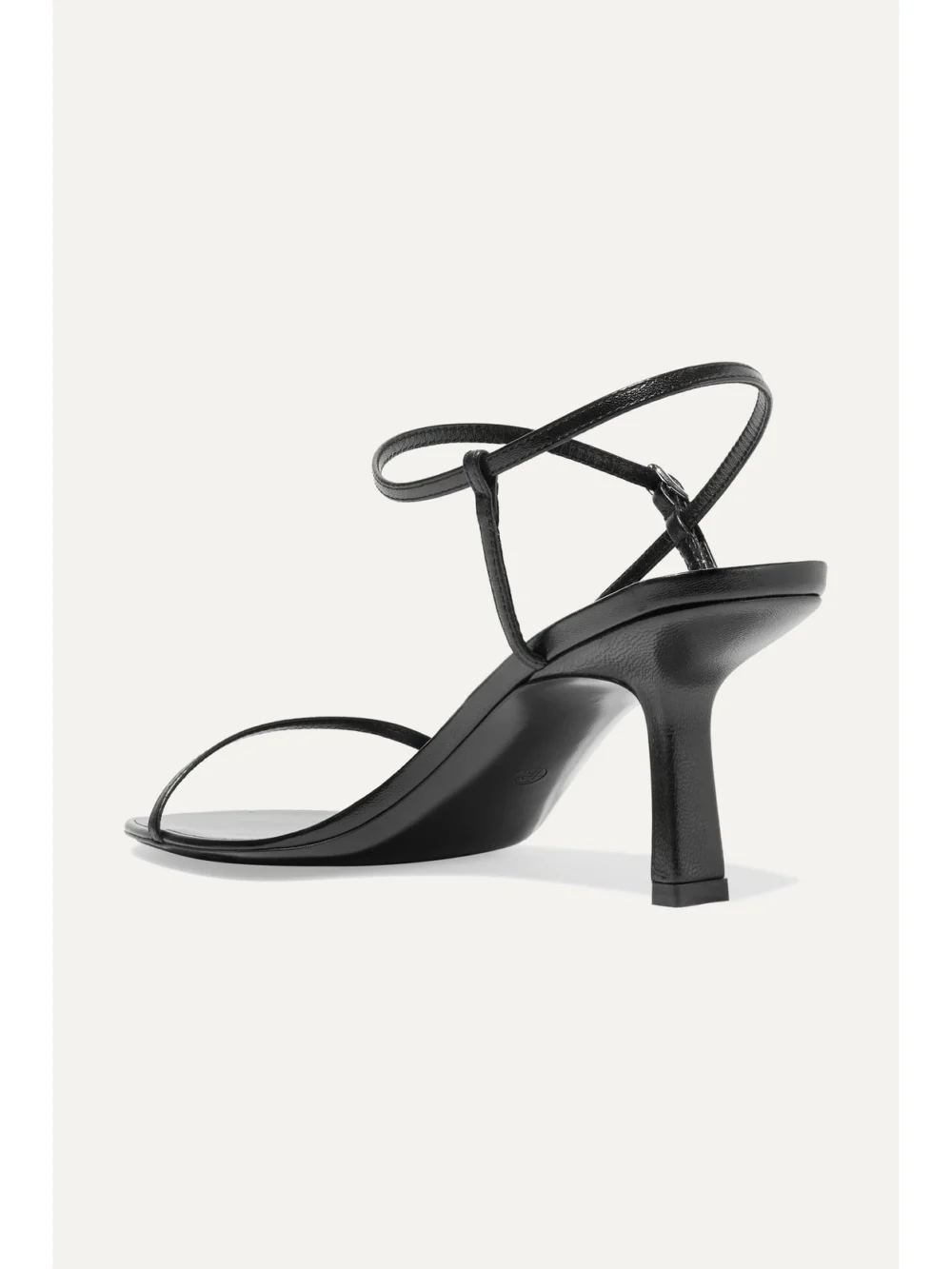 Back view of The Row Bare Leather Sandals