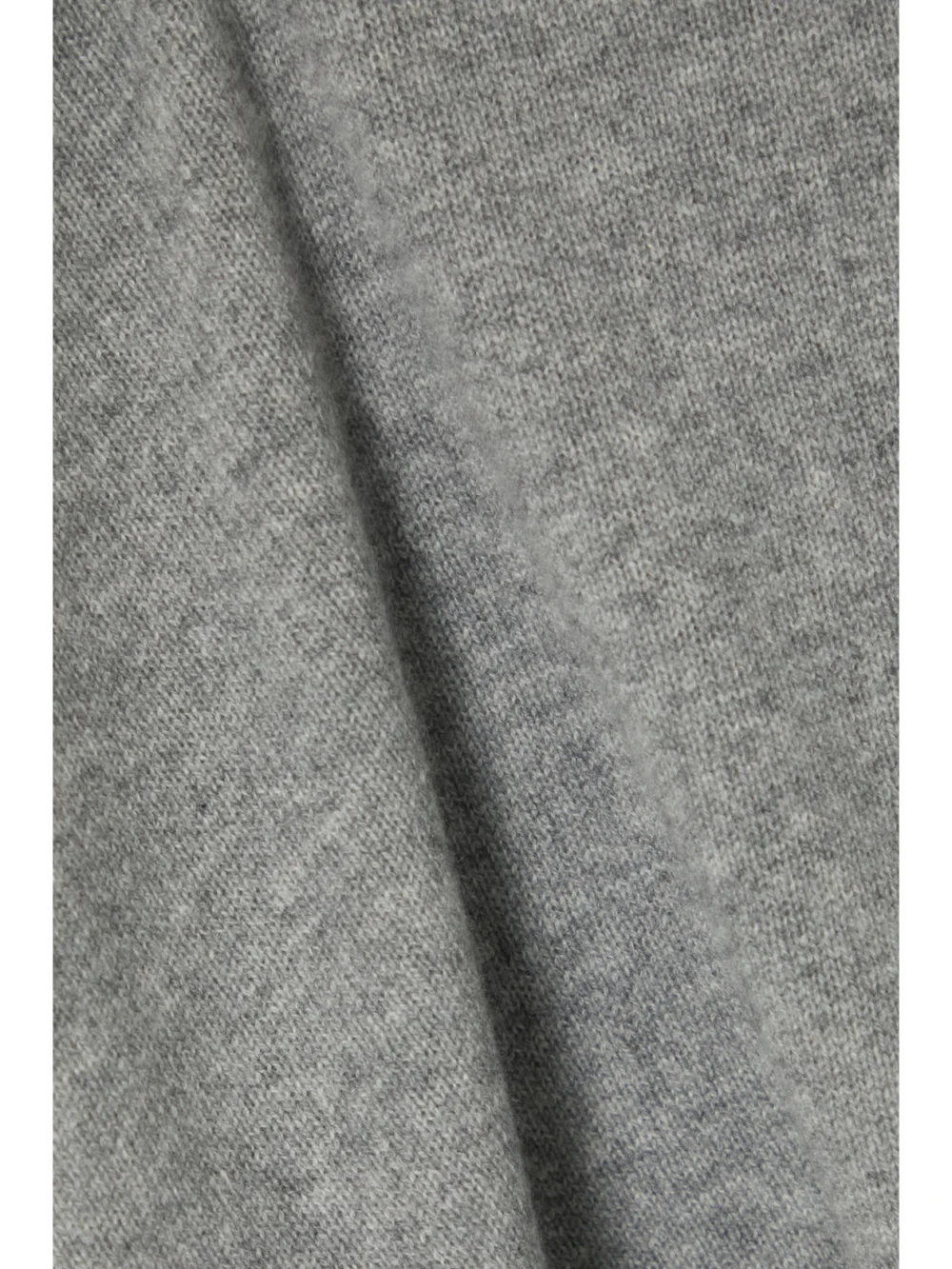 Close-up detail of the Theory Cashmere Sweater