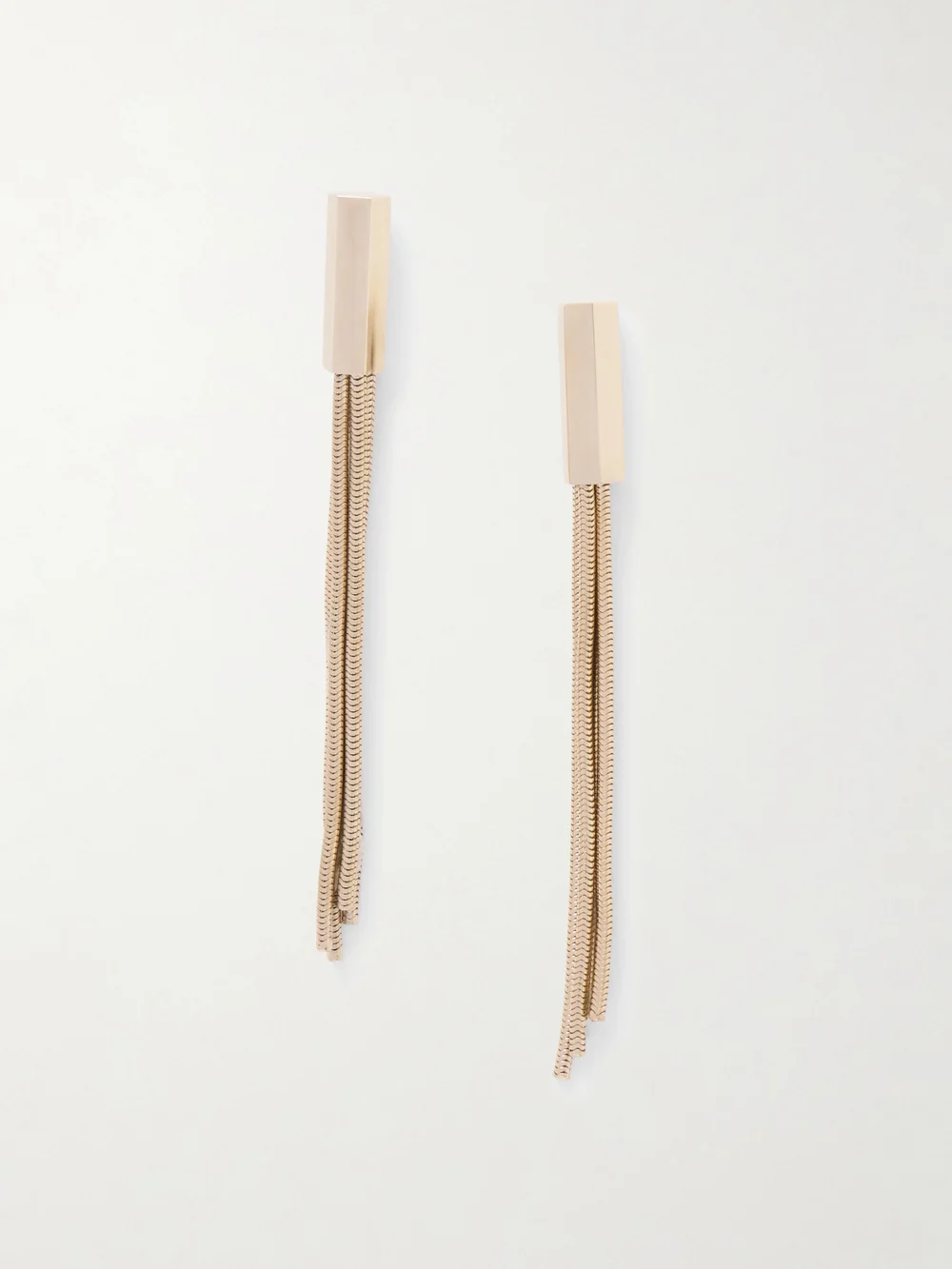 Tom Ford Fringed Gold-tone Earrings