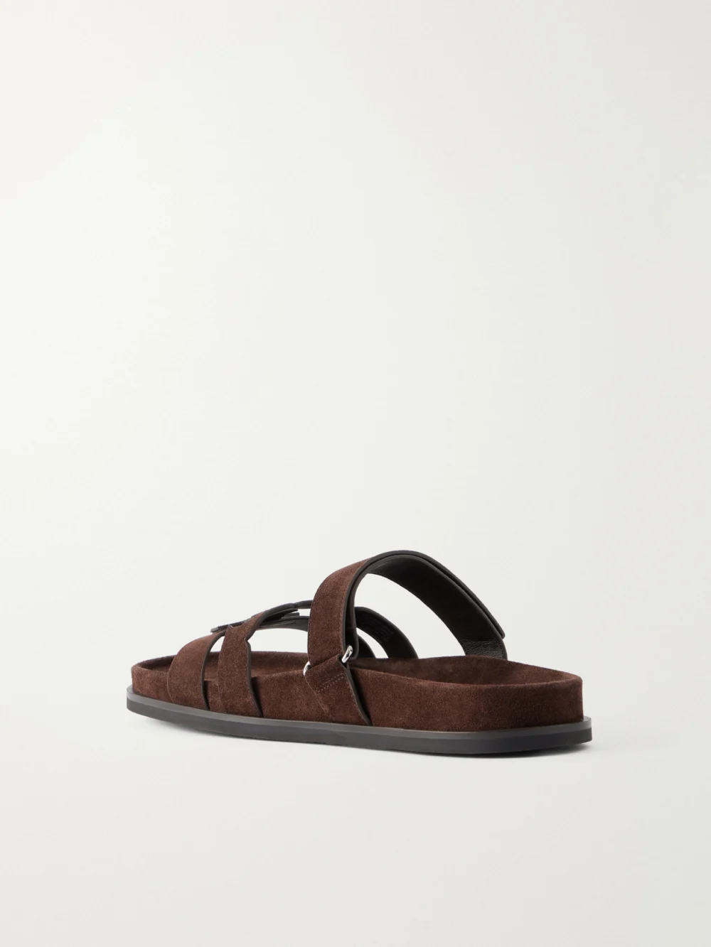 Back view of the Tory Burch Ines Suede Slides