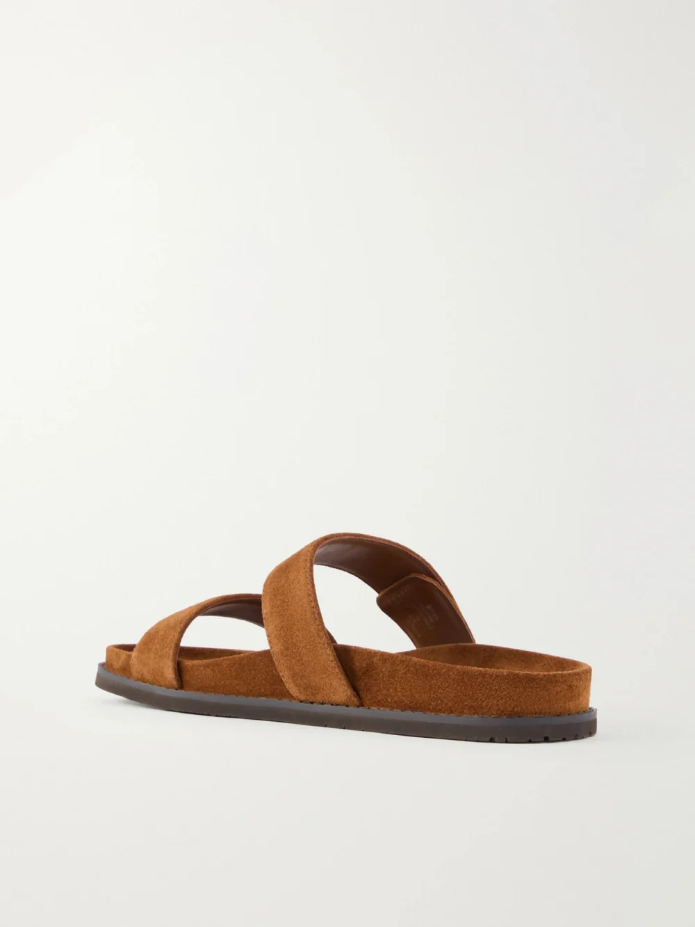 Back view of the Tory Burch Romy Sport Embellished Suede Slides