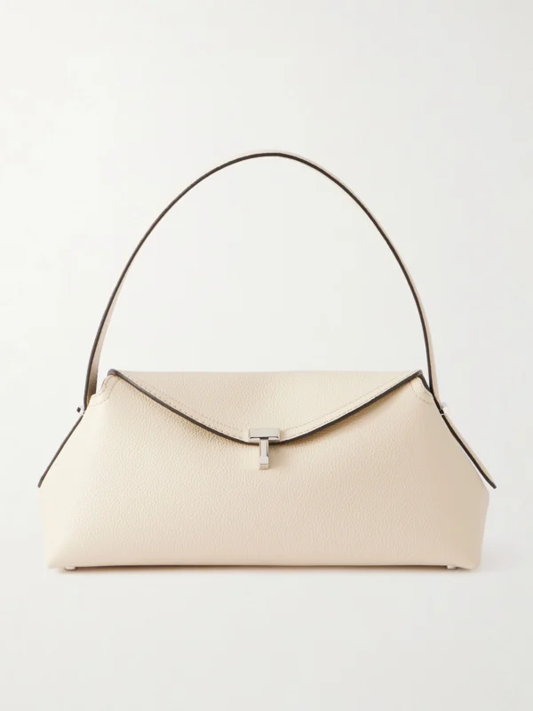 Totême T-lock Leather Shoulder Bag
