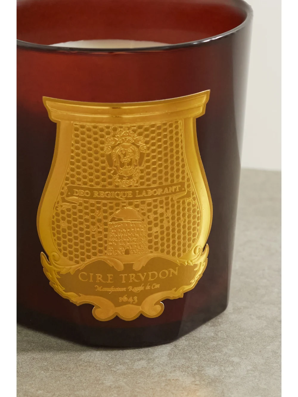 Close-up detail of the Trudon Cire Scented Candle, 270g