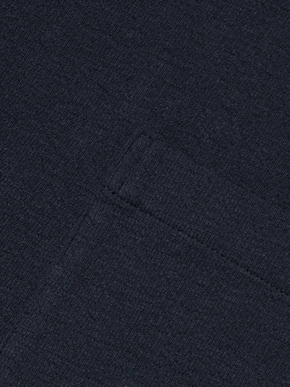 Close-up detail of the Twp Cropped French Wool-blend Terry Tank