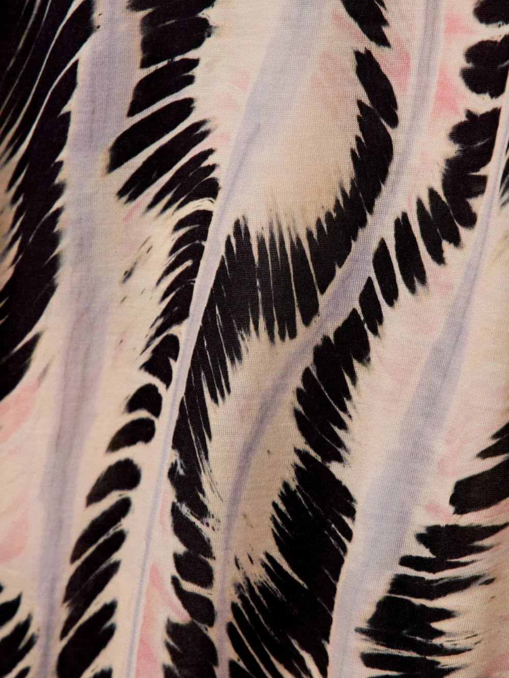 Close-up detail of the Ulla Johnson Orla Printed Lyocell-jersey Midi Dress