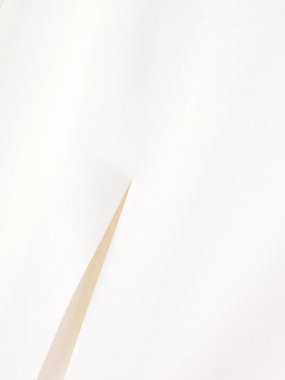Close-up detail of the Veronica de Piante Elea Silk-blend Satin Skirt