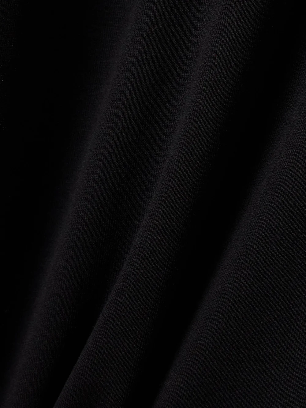Close-up detail of the WARDROBE.NYC Cotton-jersey Mini Dress