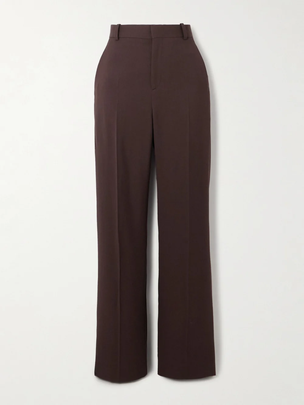 WARDROBE.NYC Wool Straight-leg Pants in brown