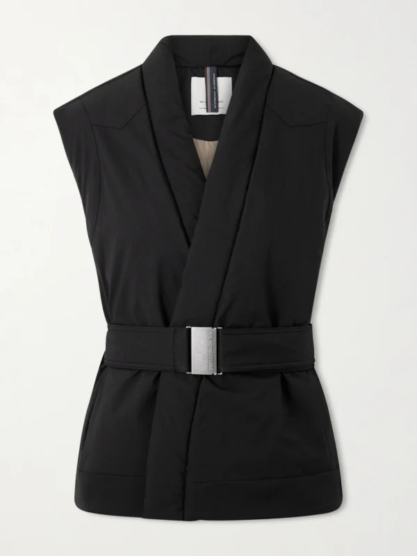 We Norwegians Western Belted Fringe-trimmed Ski Vest