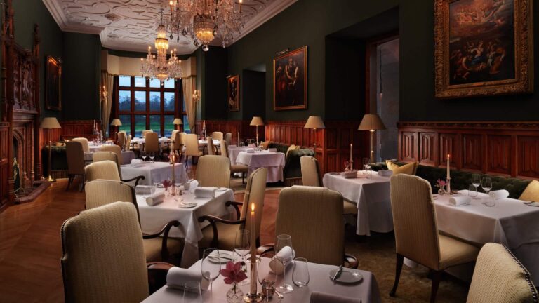 The Oak Room restaurant, Adare Manor