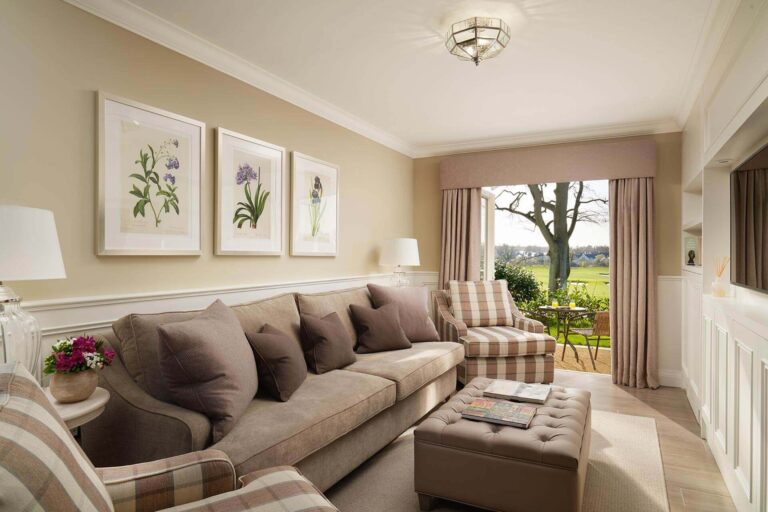A Manor Lodge sitting room, Adare Manor