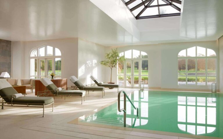 The relaxation pool at The Spa, Adare Manor
