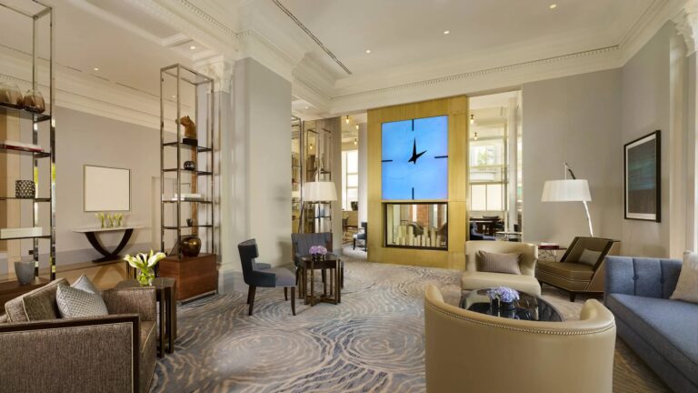 Lobby lounge, Al Habtoor Palace Budapest
