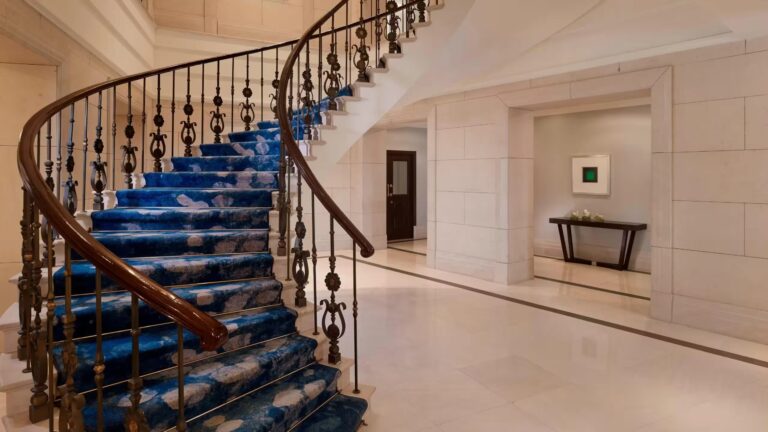 Grand foyer staircase, Al Habtoor Palace Budapest