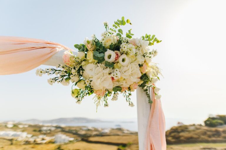 A bridal bouquet