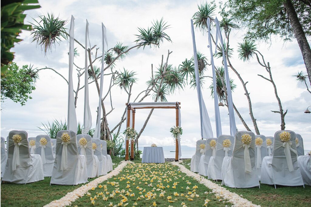 Ceremonies in the grove or by the shore