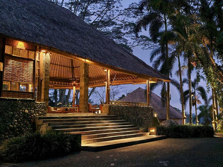 The main entrance, Alila Ubud