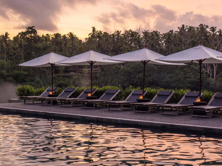 The infinity pool, Alila Ubud