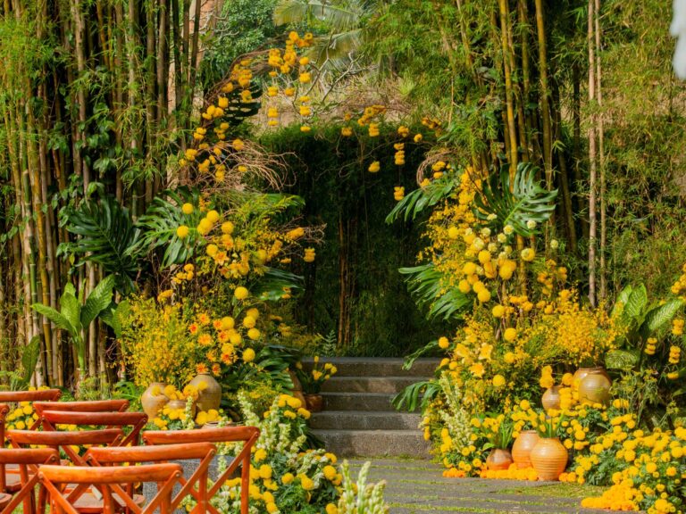 Wedding setup, Alila Ubud