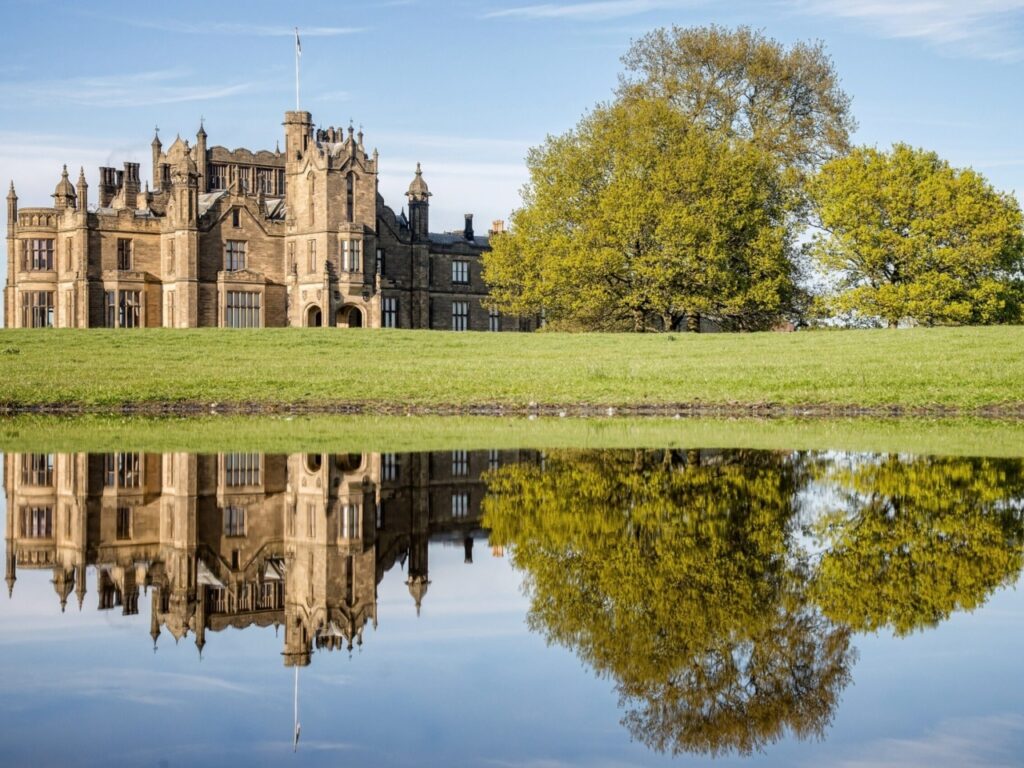 A Gothic castle held for one couple