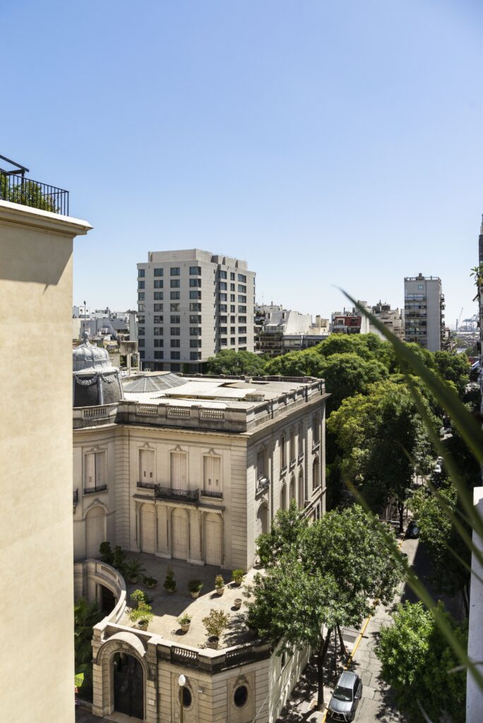 View over the rooftops of Recoleta from above, Alvear Design Guest House