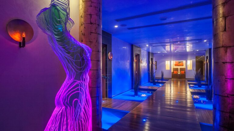 Spa corridor, Amathus Beach Hotel