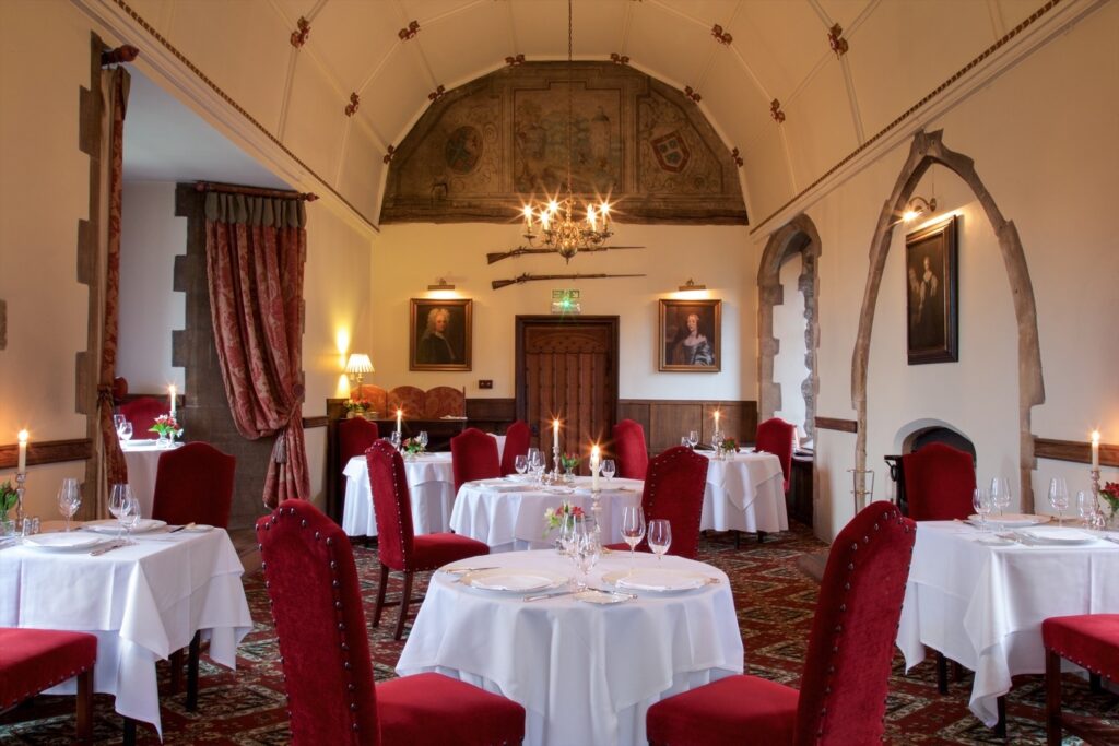 Dining in three rooms