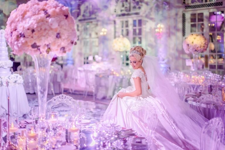 A bride amid the mirrored ballroom, The Savoy, London, Amie Bone