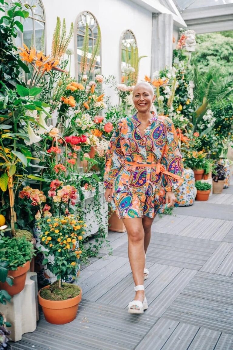 Amie Bone at the Chelsea Flower Show, Amie Bone