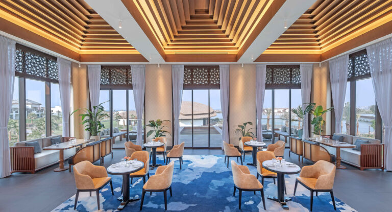 Lobby Lounge and terrace, Anantara Mina Al Arab Ras Al Khaimah Resort