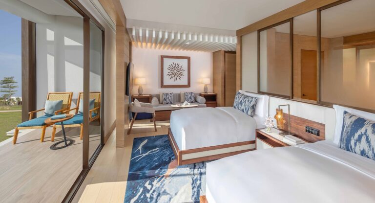 Premier Garden Terrace Room with twin beds, Anantara Mina Al Arab Ras Al Khaimah Resort