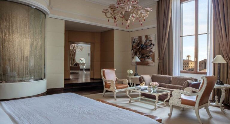 The Presidential Suite, Anantara Palazzo Naiadi Rome Hotel