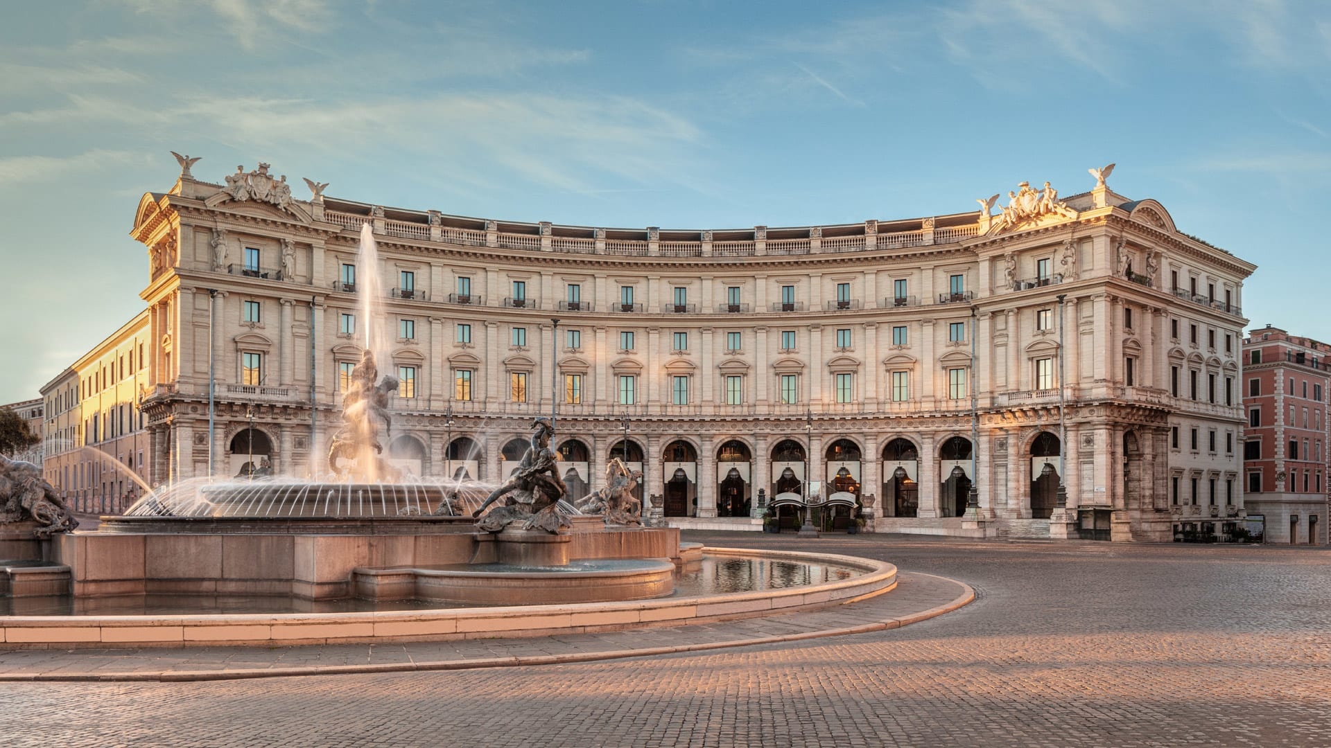 The Neoclassical Palace, Piazza della Repubblica, Anantara Palazzo Naiadi Rome Hotel