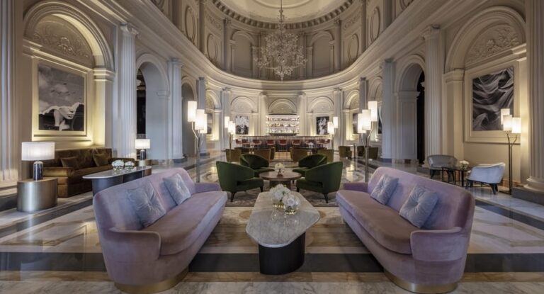 The Lobby Lounge, Anantara Palazzo Naiadi Rome Hotel