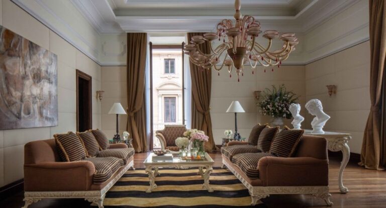 The Grand Presidential Salon, Anantara Palazzo Naiadi Rome Hotel