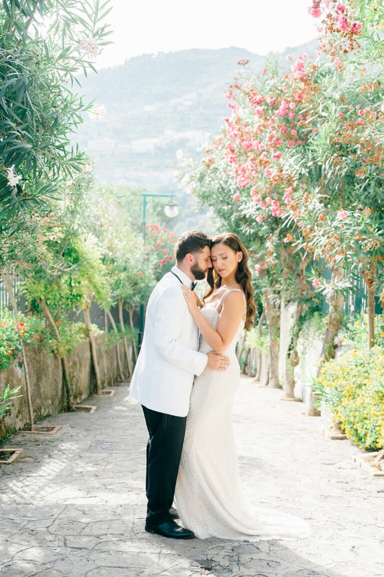 Under the bougainvillea — Villa Eva, Ravello, Andrea Gallucci Photography