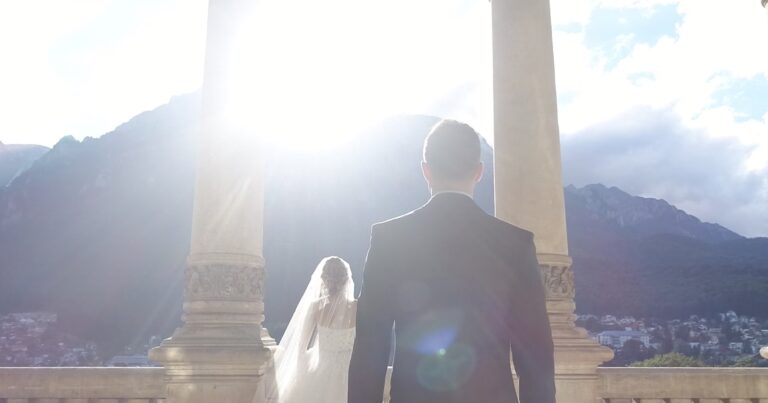 A destination wedding, beneath the mountains, Andrei Weddings