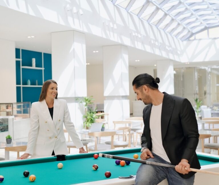 A pool table in the hotel games area, Arjaan by Rotana Dubai Media City