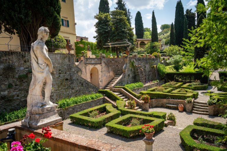 A Garden Statue, Art Hotel Villa Agape