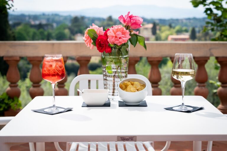 Aperitivi over Florence, Art Hotel Villa Agape