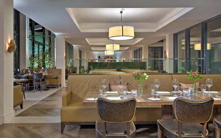 Augustine Restaurant interior, Augustine Hotel, Prague