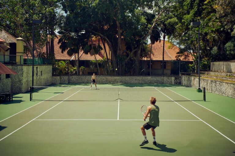 Tennis court, Ayana Estate Bali