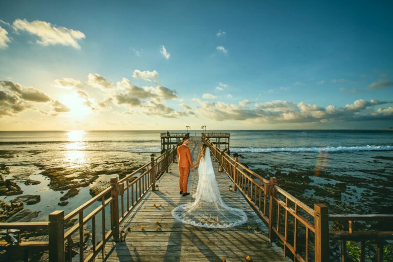 KISIK Pier at sunset, Ayana Estate Bali