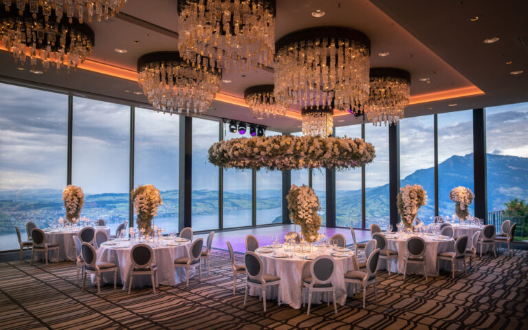 Wedding celebration at Bürgenstock Resort, Bürgenstock Resort Lake Lucerne