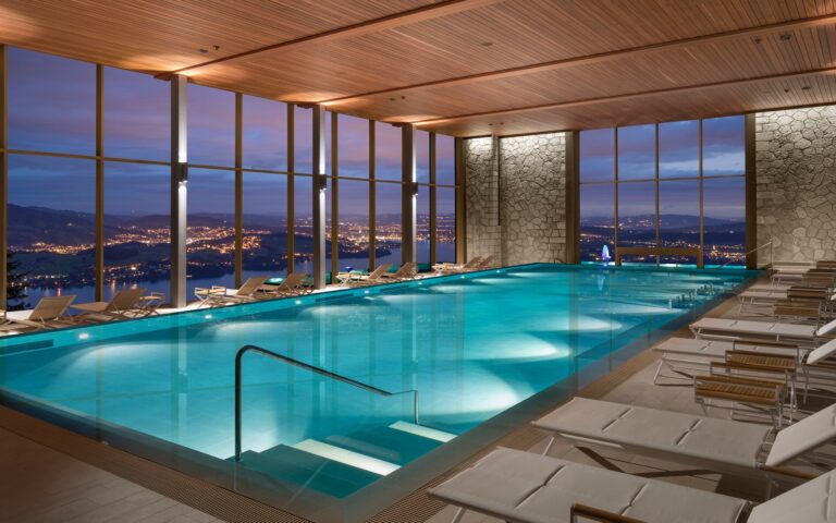 Bürgenstock Alpine Spa, indoor pool, Bürgenstock Resort Lake Lucerne