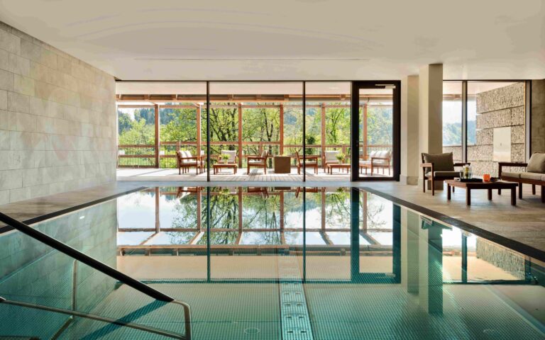 Waldhotel Spa, indoor pool, Bürgenstock Resort Lake Lucerne