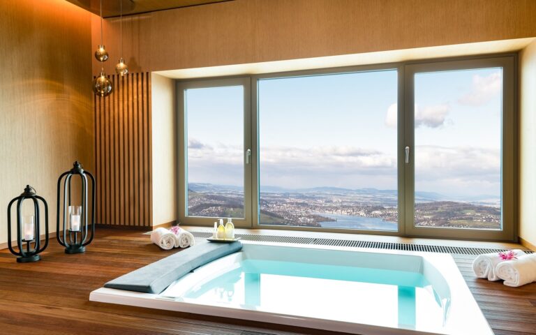 Bürgenstock Alpine Spa, private spa suite, Bürgenstock Resort Lake Lucerne